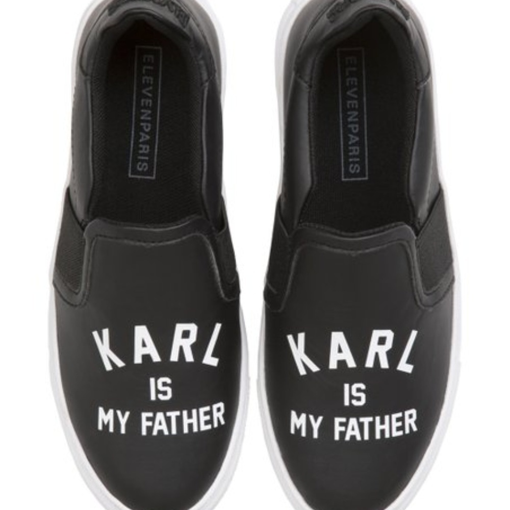 ELEVENPARIS Karl Is My Father Slip on Sneaker